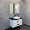 Тумба с раковиной Comforty Амстердам 95 00-00014001 белый фото 4