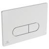 Унитаз с инсталляцией Ideal Standard Prosys Oleas™ Tesi с пневматической панелью смыва, Euro White (Евробелый) фото 3