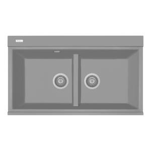 Кухонная мойка Rivelato Fonde FN-8638-2 серый