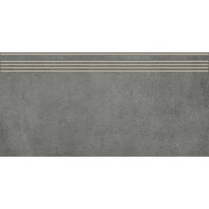 Ступень Grasaro Beton G-1103/MR/st01 Антрацит 30x60x9