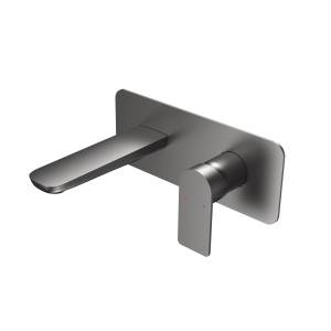 Смеситель для раковины Berges Wasserhaus Ventas S 76013 встраиваемый, раздельный, оружейная сталь Смеситель для раковины Berges Wasserhaus Ventas S 76013 встраиваемый, раздельный, оружейная сталь