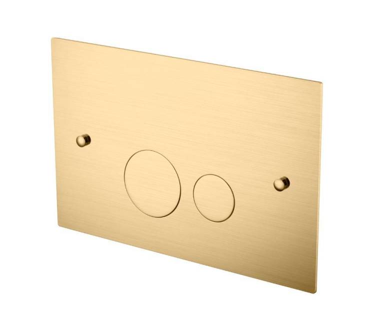 Кнопка смыва Boheme 648-MG ультраплоская, Matt Gold