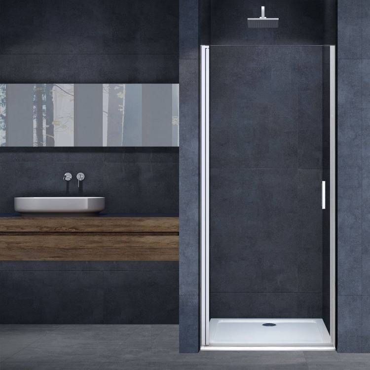 Душевая дверь Vincea Alpha VDP-3AL750CL , хром, стекло прозрачное