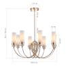 Хрустальная люстра на штанге ST Luce Элегра SL1402.253.08 фото 7