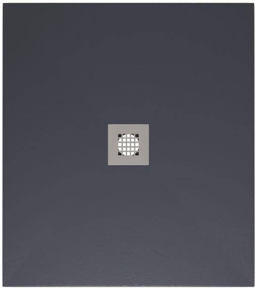 Поддон для душа Allen Brau Priority 8.31005-AM без накладки, антрацит, 1000х1000