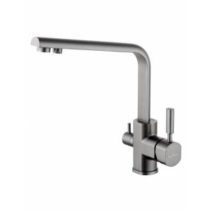 Смеситель для кухни Wonzon & Woghand WW-88458003-BGM под фильтр, темный графит