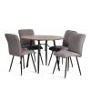 Стул Tetchair Sweet 24298 серый, черный фото 10