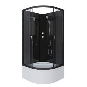 Душевая кабина Niagara Classic NG-6508-14BK (900x900x2000) с высоким поддоном (40см)