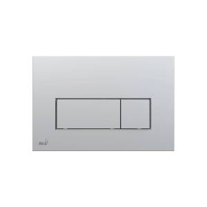 Кнопка смыва AlcaPlast THIN M572 хром матовый