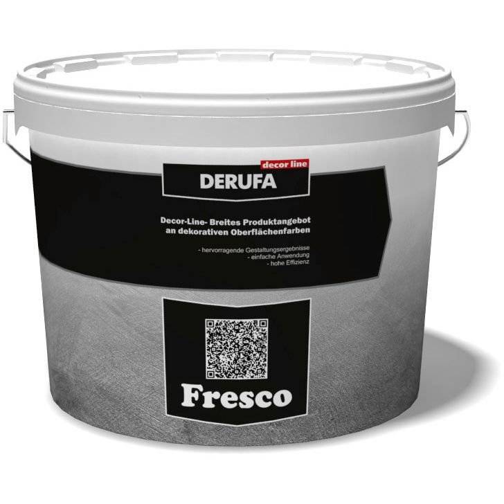 Декоративная штукатурка Derufa Fresco с эффектом старых стен 3 кг