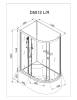 Душевая кабина AvaCan D5012LLED 120x80x215 фото 23
