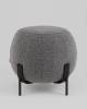 Пуф Stool Group Флик vd-flik-tr-dg темно-серый, букле фото 3