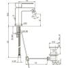 Смеситель для биде Paini Dax-DaxR 84PZ306R с донным клапаном, чёрный матовый PVD фото 3