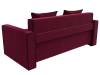 Прямой диван Лига Диванов Лига-012 117554 бордовый, черный фото 7