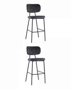 Стул барный Stool Group Ханна vd-b-hanna-ap-6018 X2 Темно-серый 2 шт.