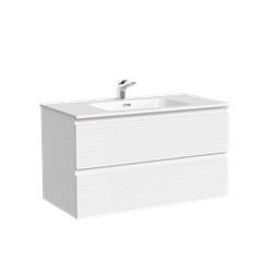 Тумба под раковину Sancos Folk FL90W Bianco, 89x44.5x50