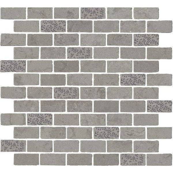 Мозаика Kerama Marazzi Про Лаймстоун Антика MBD010 Серый Матовый 30x32