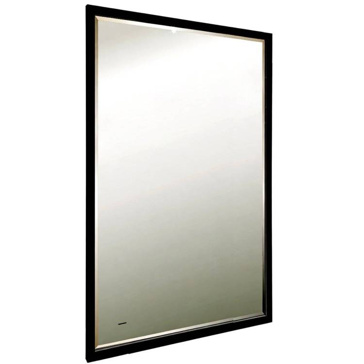 Зеркало Art&Max Aversa AM-Ave-700-1200-DS-F черный, с подсветкой, 70x120