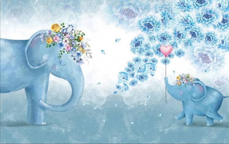 3D Фотообои Artegrafico «Любимая мама» KID-148 акварель