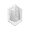 Душевое ограждение NEW TRENDY NEW MERANA L 80x80x195 K-0324 (хром) фото 3
