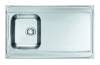 Мойка кухонная Alveus Classic Pro 70 1130471 Sat-90 с сифоном, 100x60