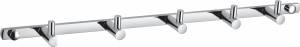 Вешалка Wonzon & Woghand WW-9380-5 с 5 крючками, хром