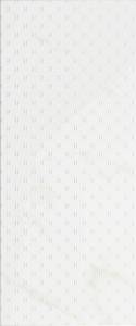 Декор Creto Forza D0427Y29601 Stravero White 01 25x60