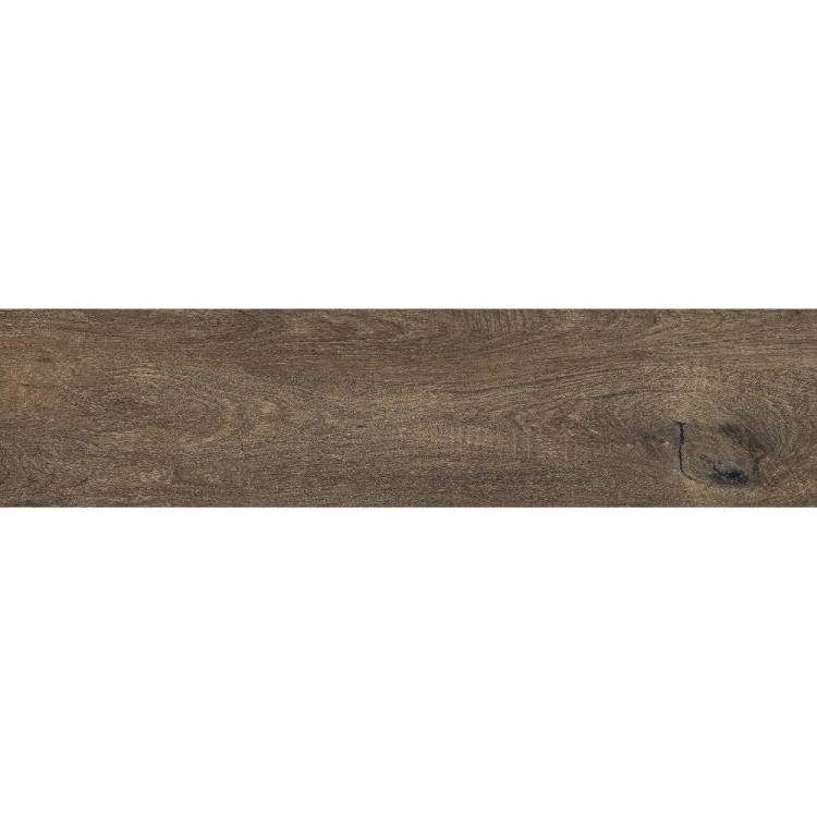 Керамогранит Cersanit Natural A15985 Темно-Коричневый Ректификат R12 21.8x89.8