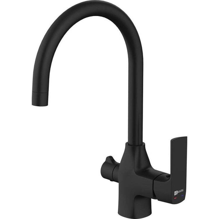 Смеситель для кухни Lemark Ursus LM7261BL