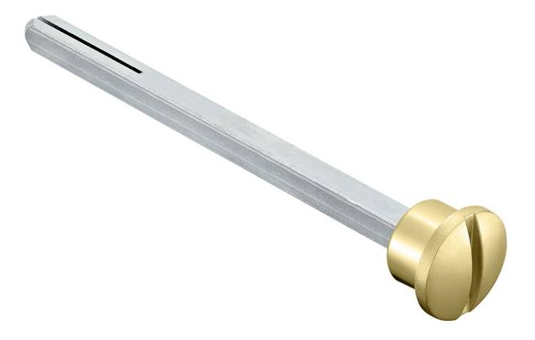 Квадрат Morelli LUX-SPINDLE-WC 110 OSA матовое золото, с кнопкой
