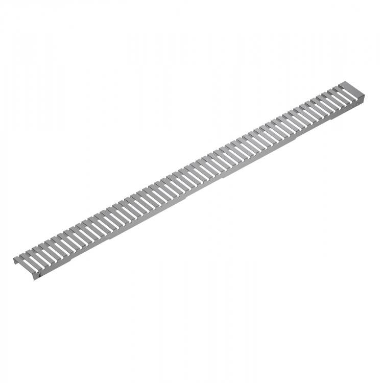 Решетка для трапа Wonzon & Woghand WW-651900L-BGM 90 см, темный графит