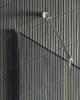 Душевая перегородка MaybahGlass MGD-700-5ш 79x195, стекло сатин 8 мм, профиль хром матовый фото 5