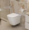 Унитаз подвесной BelBagno Ardente-R BB520CH-TOR/SC безободковый, с сиденьем микролифт, белый фото 8