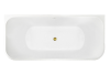 Акриловая ванна Royal Bath Riva RB610400GD белая, 180x80