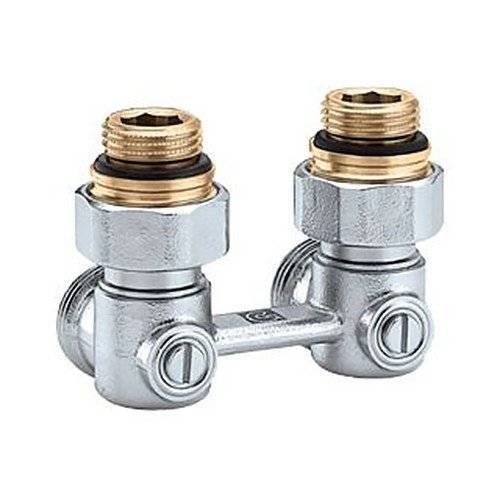 Узел запорно-присоединительный Oventrop Multiflex (ZB) угловой 1015884