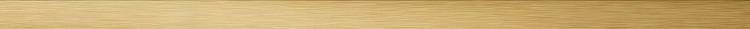 Бордюр Tubadzin Touch Gold Mat 2.3x59.8