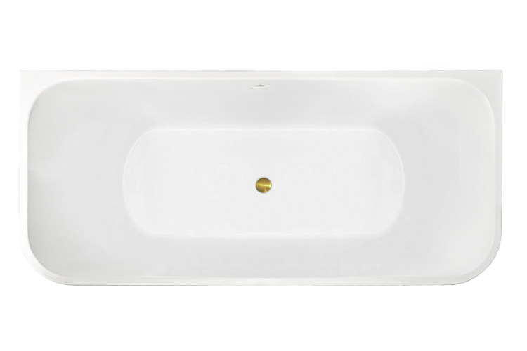 Акриловая ванна Royal Bath Riva RB610400GD белая, 180x80