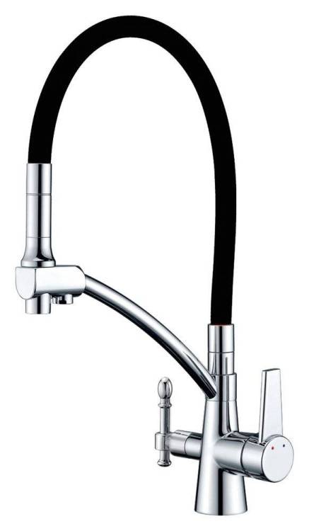 Смеситель для кухни Zorg Sanitary ZR 338-6 YF с гибким изливом