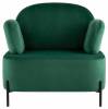 Кресло Stool Group Кэнди vd-candy-b19 велюр зеленый фото 2
