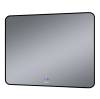 Зеркало Grossman Elegans-норма Black 17100802 1000x800x45 мм, LED с сенсорным выключателем и подогревом