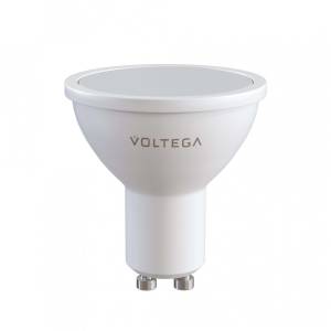 Лампа светодиодная Voltega Simple GU10 6W 4000K матовая 8458