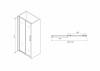 Дверь в нишу Abber Schwarzer Diamant AG30130BH фото 5