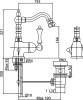 Смеситель для биде Cezares Margot MARGOT-BSM2-03/24-Bi фото 2