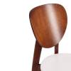 Стул Tetchair Diamante 24683 коричневый, белый фото 9