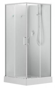Душевая кабина Aquanet Passion EVO 281963 профиль белый, 900х900