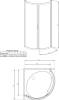 Душевой уголок Radaway Premium Plus B 90x190 стекло фабрик фото 12