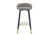 Стул полубарный Woodville Kardial 15673 gray, black фото 3