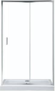 Душевая дверь в нишу Aquanet SD-1100A профиль хром, 1100x1900