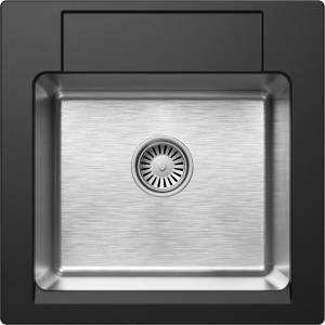 Кухонная мойка Tolero Twist 943902 TTS-500 Уголь, 50x50