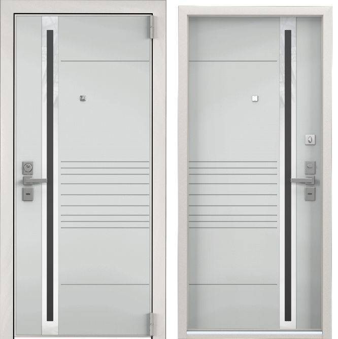 Входная стальная дверь Torex ULTIMATUM NEXT 762359 ЛКП Clear/ЛКП Clear 2050x880